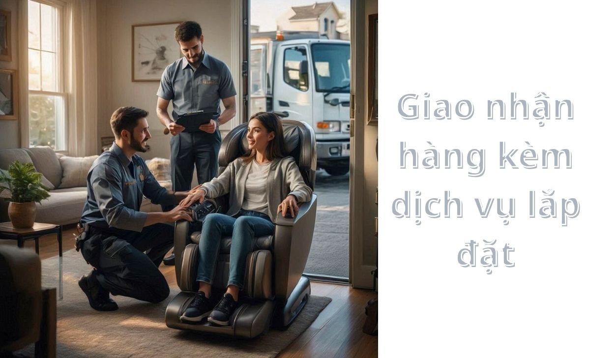 Giao nhận hàng kèm dịch vụ lắp đặt Giao nhận hàng kèm dịch vụ lắp đặt