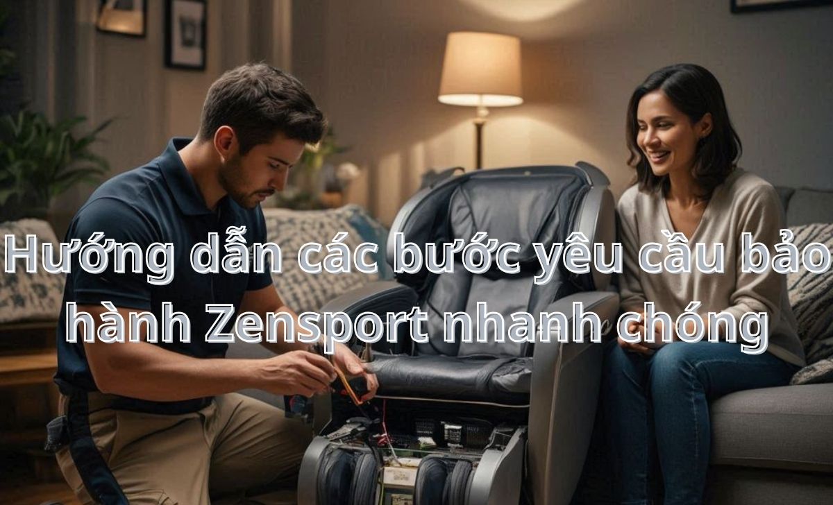 Hướng dẫn các bước yêu cầu bảo hành Zensport nhanh chóng