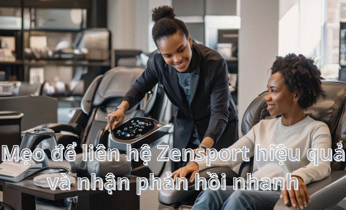Mẹo để liên hệ Zensport hiệu quả và nhận phản hồi nhanh