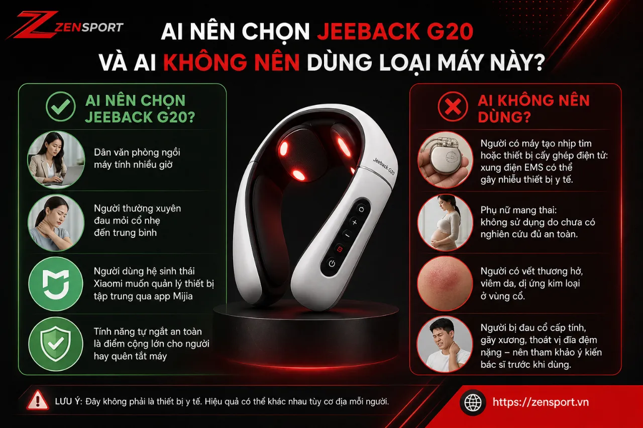 Ai nên chọn Jeeback G20 và ai không nên dùng loại máy này?