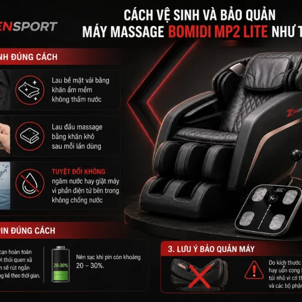 Máy massage cổ Bomidi MP2: Lite 6 điểm 3D, chườm ấm
