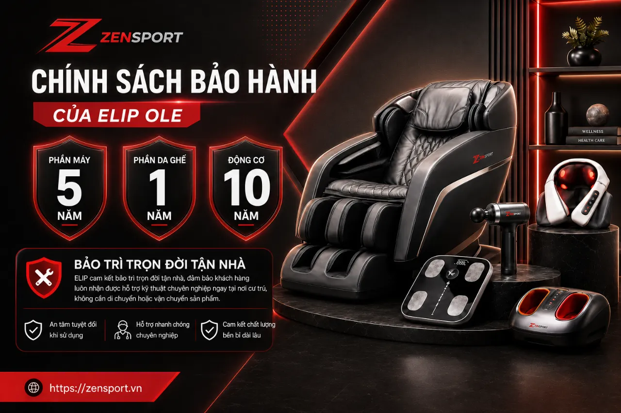 Chính Sách Bảo Hành Của ELIP Ole