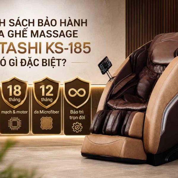 Chính Sách Bảo Hành Của Ghế Massage Kaitashi KS-185 Có Gì Đặc Biệt