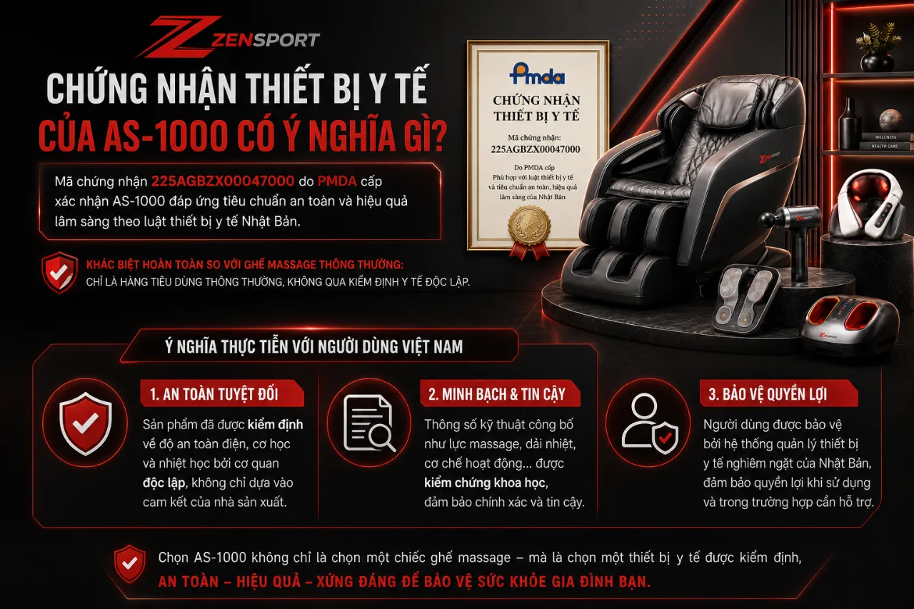Chứng Nhận Thiết Bị Y Tế Của AS-1000 Có Ý Nghĩa Gì?