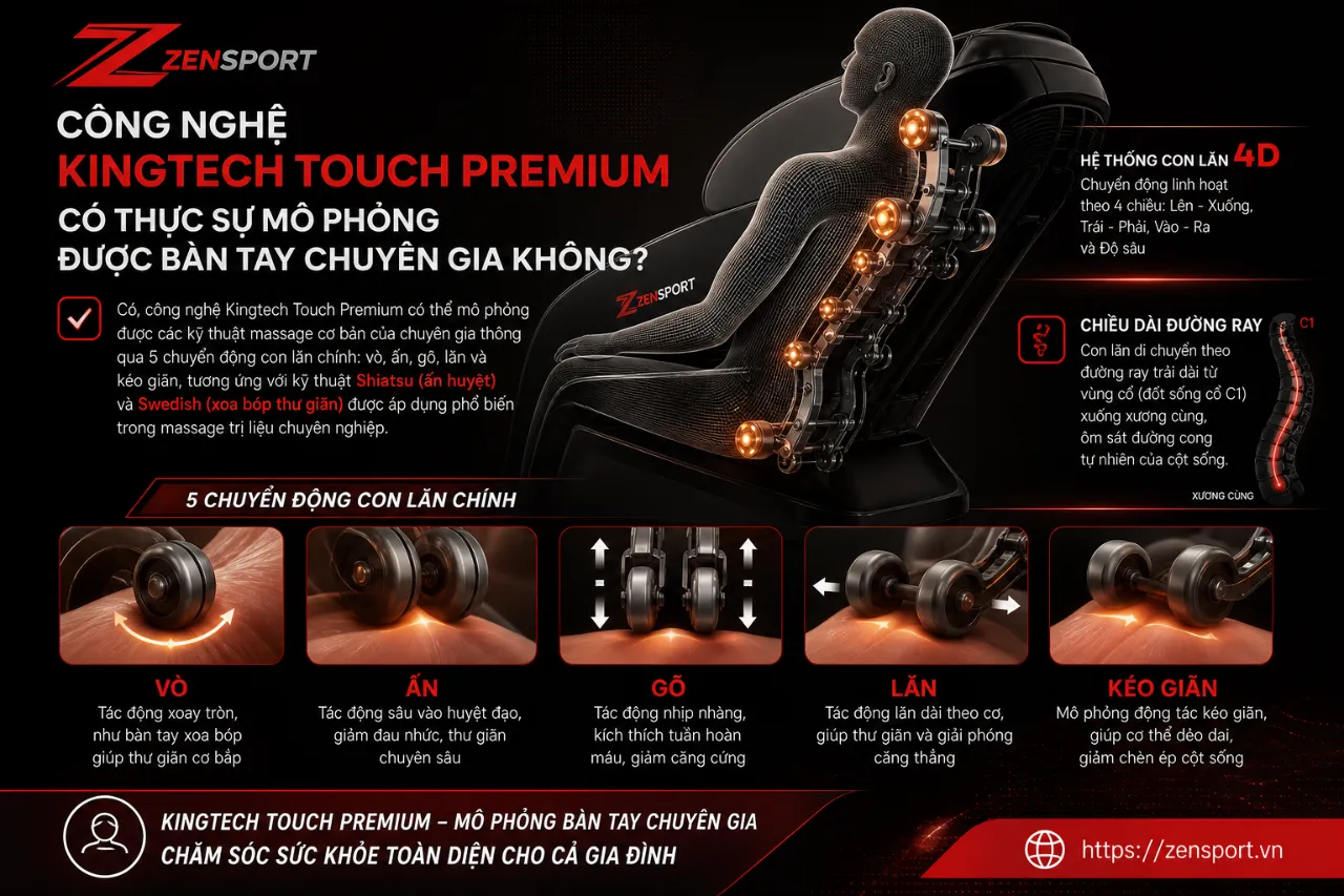 Công Nghệ Kingtech Touch Premium Có Thực Sự Mô Phỏng Được Bàn Tay Chuyên Gia Không?