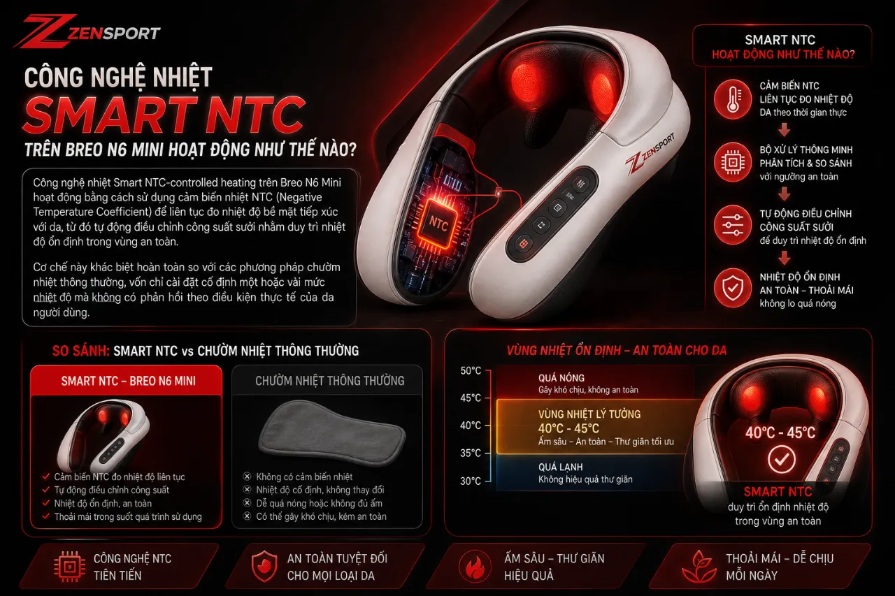 Công Nghệ Nhiệt Smart NTC Trên Breo N6 Mini Hoạt Động Như Thế Nào?