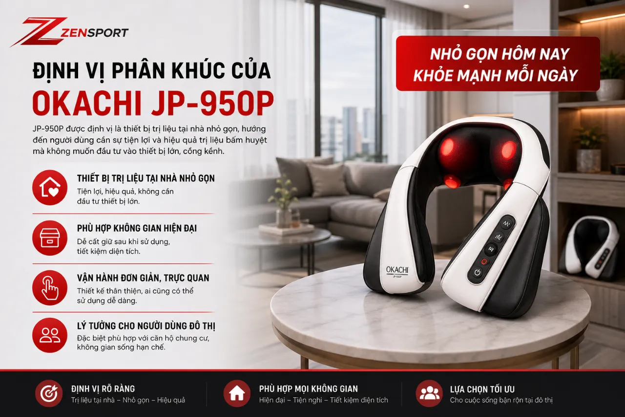 Định Vị Phân Khúc Của OKACHI JP-950P