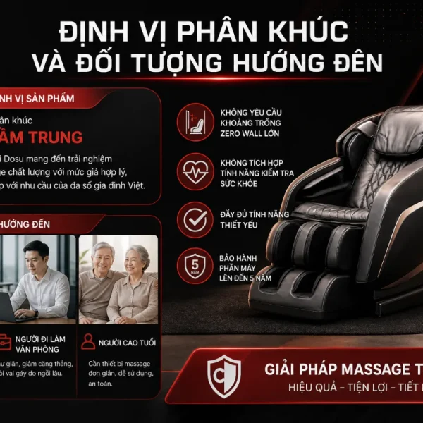 Ghế massage Kaitashi Dosu: 12 bài tự động, Heatcare 2in1