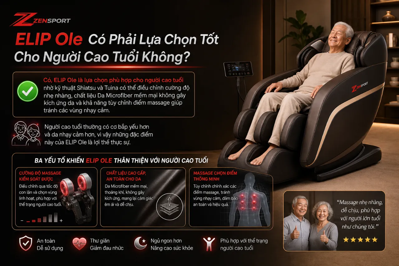 ELIP Ole Có Phải Lựa Chọn Tốt Cho Người Cao Tuổi Không?