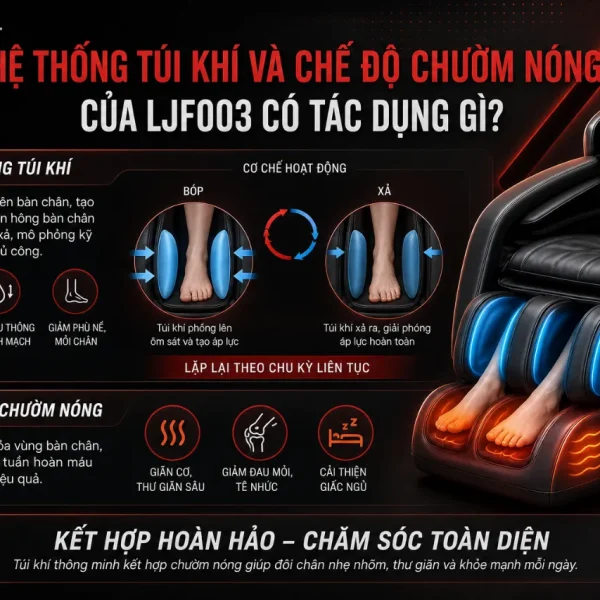 Máy massage chân Xiaomi Leravan LJF003: 2 đầu lăn, chườm nóng Carbon