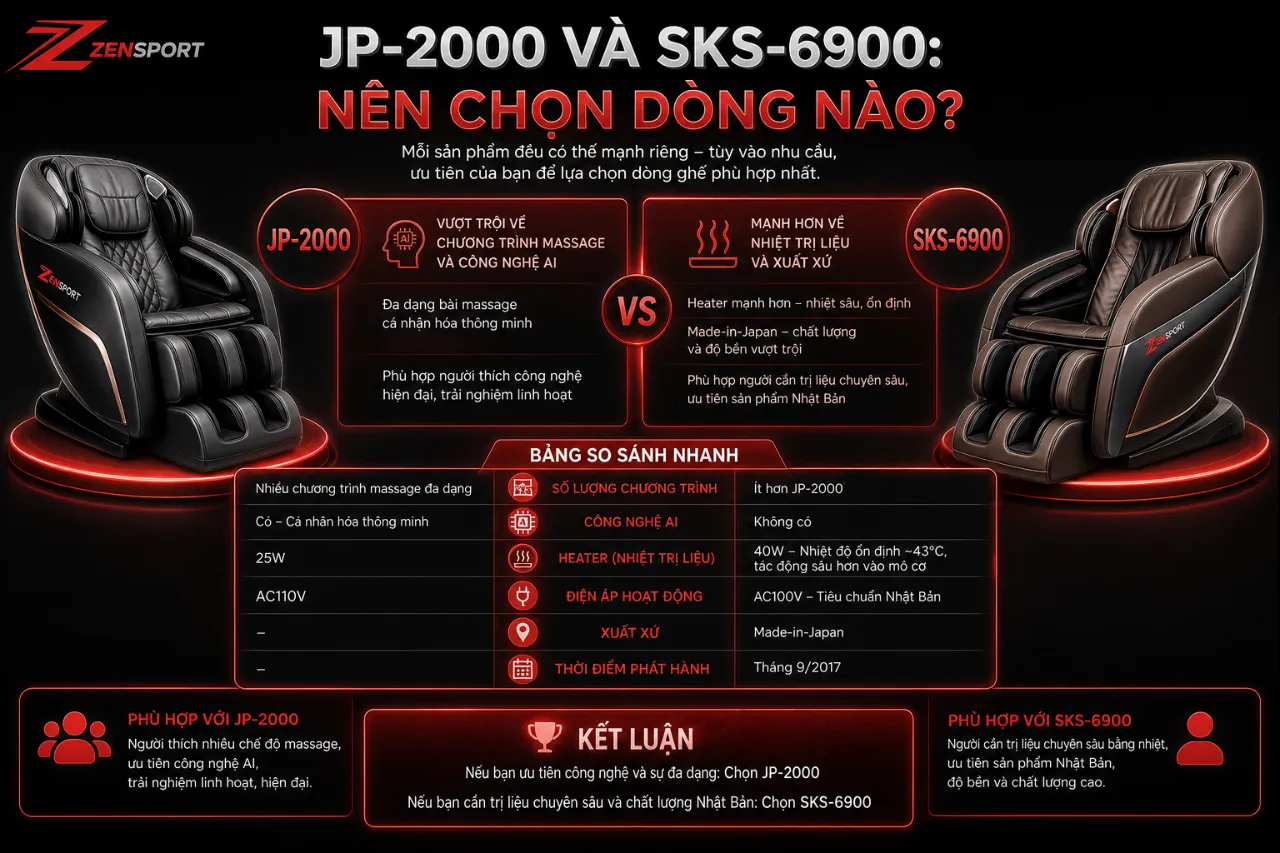 JP-2000 Và SKS-6900: Nên Chọn Dòng Nào?