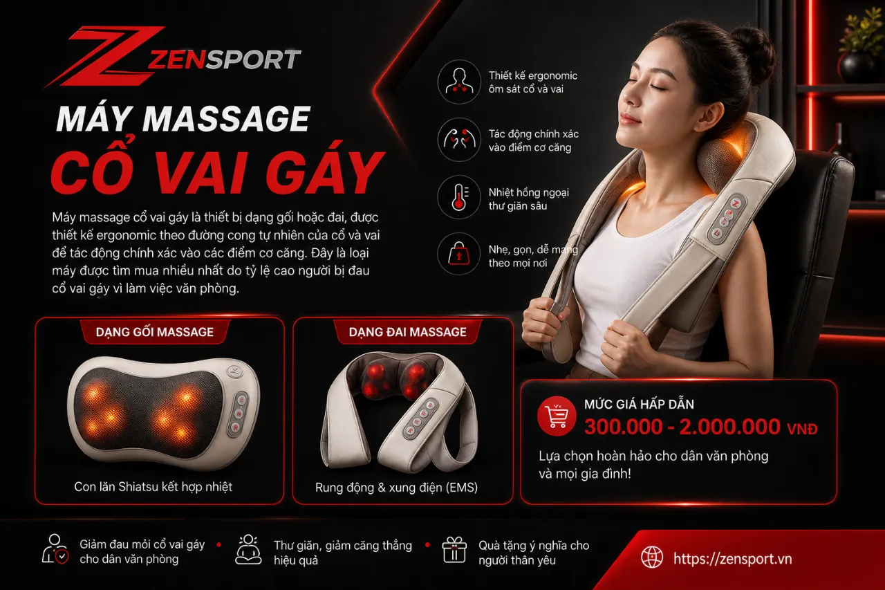 Máy massage cổ vai gáy