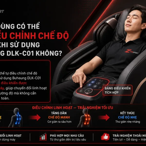 Máy massage chân Buheung DLK-C01: 3 chế độ, rung xoa bóp bắp chân