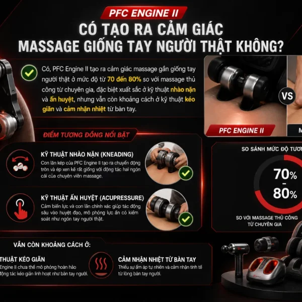 Ghế Massage Panasonic EP-MA100: PFC Engine II, 164 Kỹ Thuật Massage