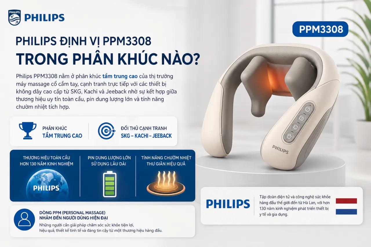 Philips Định Vị PPM3308 Trong Phân Khúc Nào?