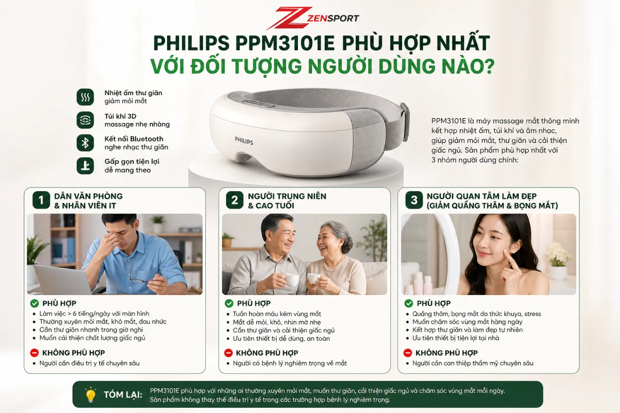 Philips PPM3101E phù hợp nhất với đối tượng người dùng nào?