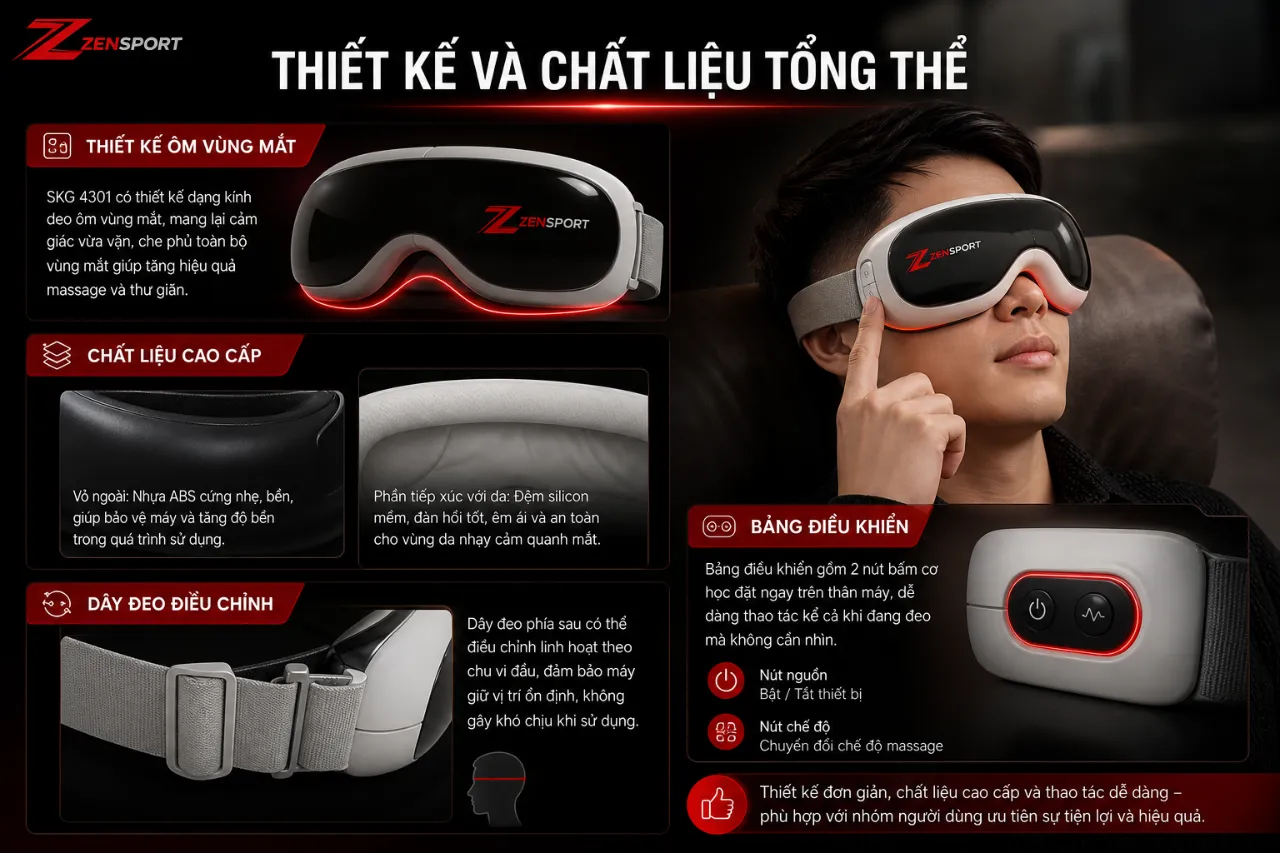 Thiết Kế Và Chất Liệu Tổng Thể