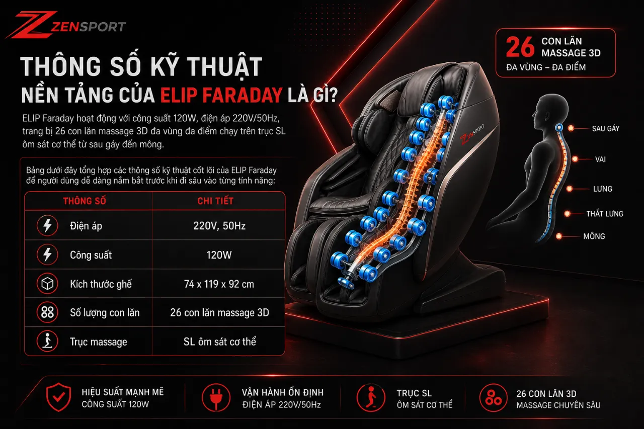 Thông Số Kỹ Thuật Nền Tảng Của ELIP Faraday Là Gì?
