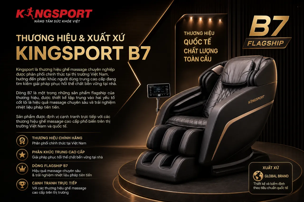 Thương Hiệu và Xuất Xứ Kingsport B7