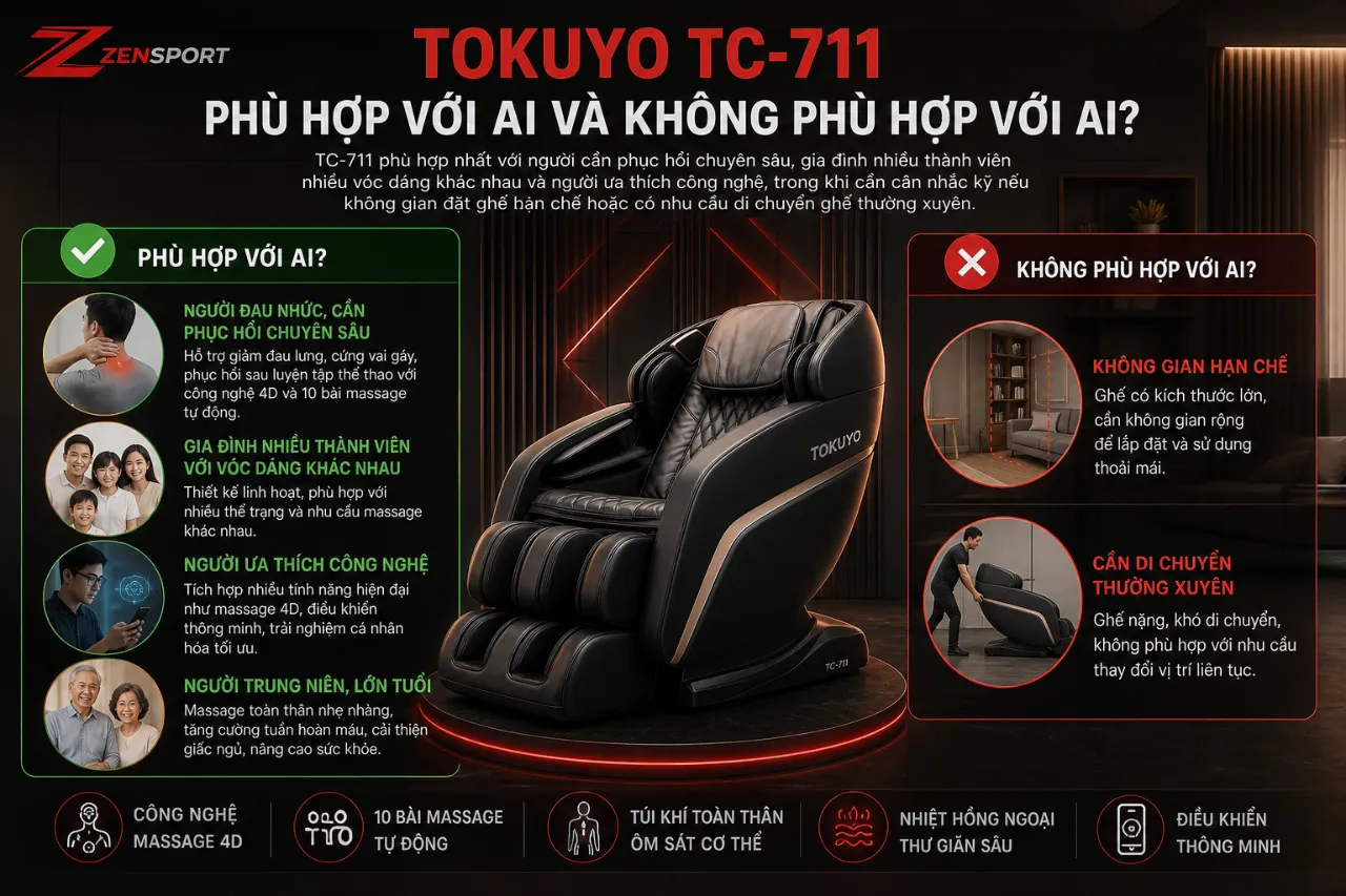 Tokuyo TC-711 Phù Hợp Với Ai Và Không Phù Hợp Với Ai?