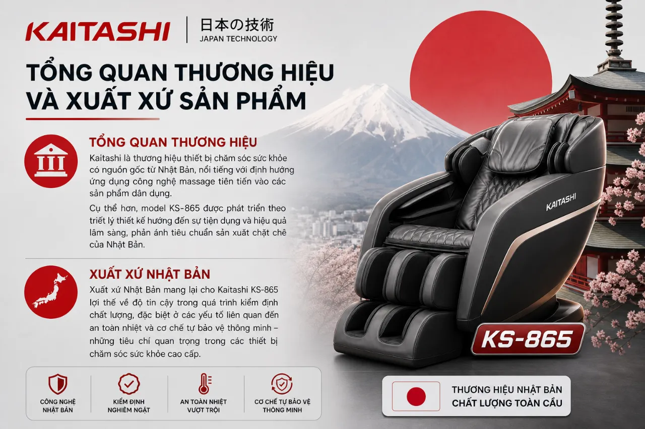 Tổng quan thương hiệu và xuất xứ sản phẩm