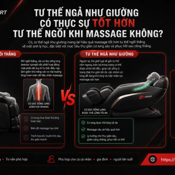 Ghế Massage Panasonic EP7000: Con Lăn 3D, Ngả Như Giường
