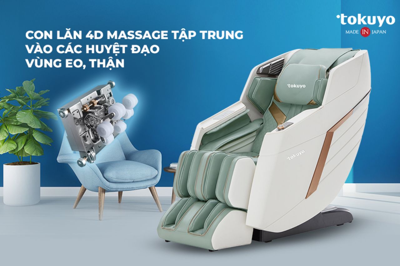 Các công nghệ trên ghế massage Tokuyo có gì đặc biệt?