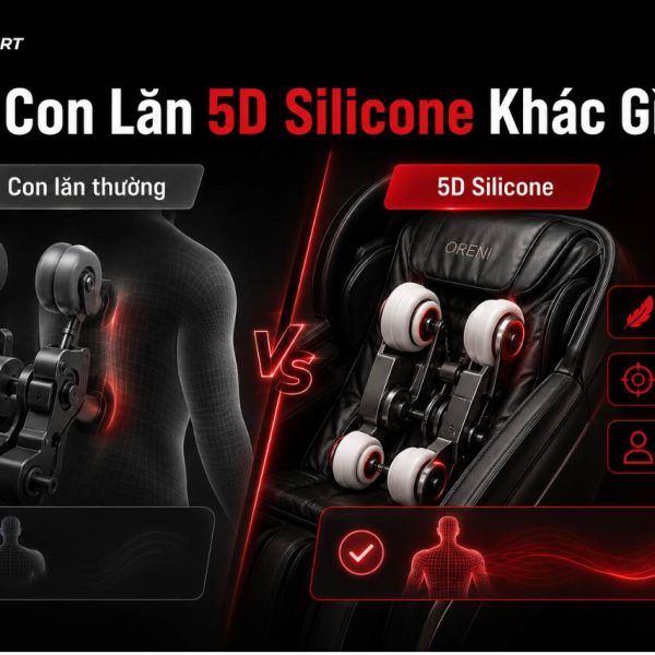 Con Lăn 5D Silicone Khác Gì So Với Con Lăn Thông Thường?