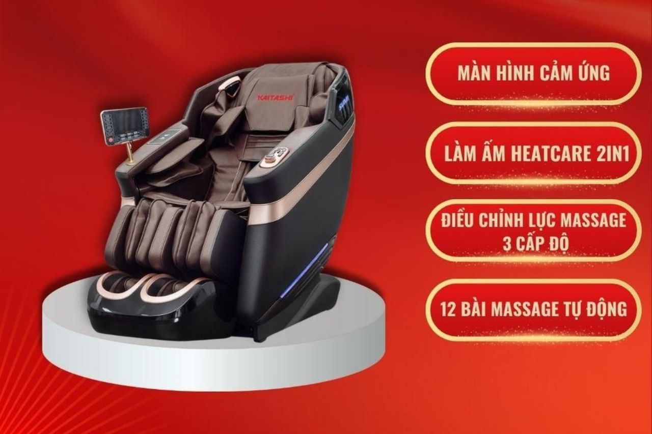 Ghế massage Kaitashi có tốt không và có nên mua không? Ghế massage Kaitashi có tốt không và có nên mua không?