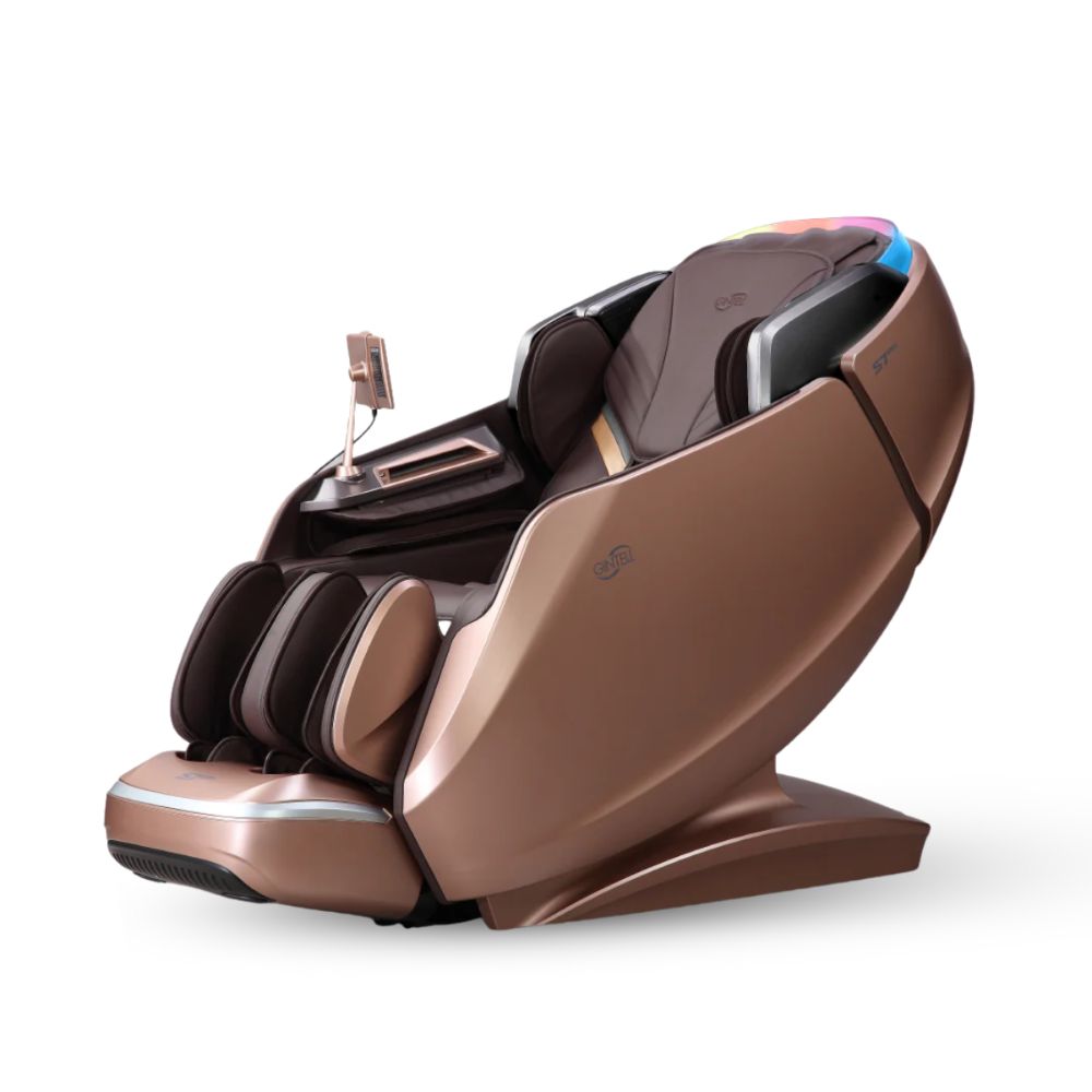 Ghế Massage Gintell S7 Plus: Con Lăn Kép 8-D, Thư Giãn Lưng Sâu