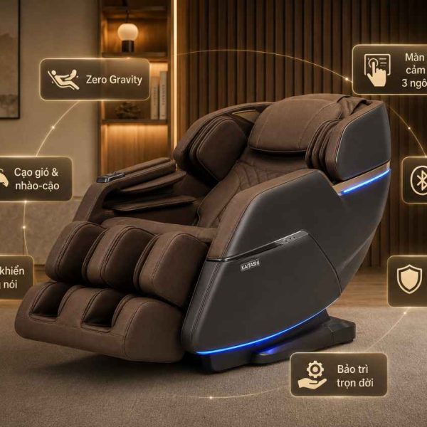 Ghế Massage Kaitashi KS-118 Có Những Tính Năng Gì?
