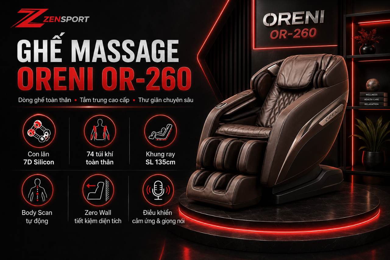 Ghế massage Oreni OR-260 là gì?