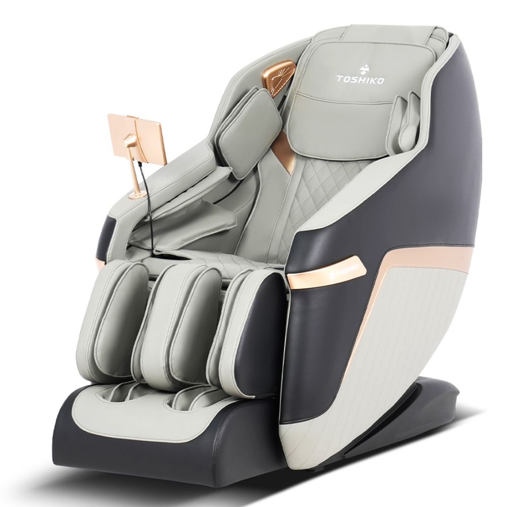 Ghế Massage Toshiko T65 New: Con Lăn 3D Deep Touch, SmartVoice AI