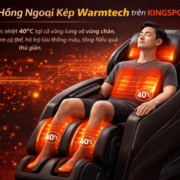 Hệ thống nhiệt hồng ngoại kép Warmtech đem lại hiệu quả làm ấm thế nào?