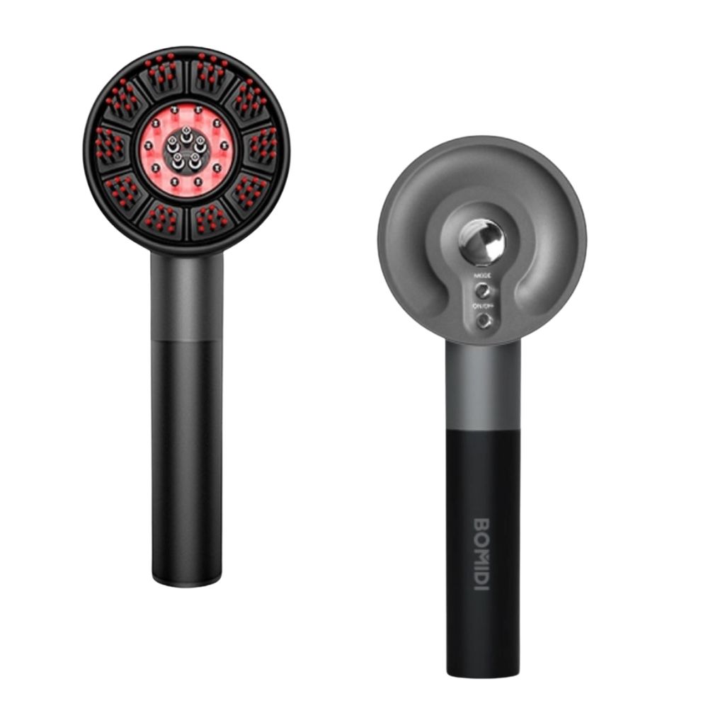 Máy massage đầu Bomidi MG4: EMS, ánh sáng đỏ 660nm