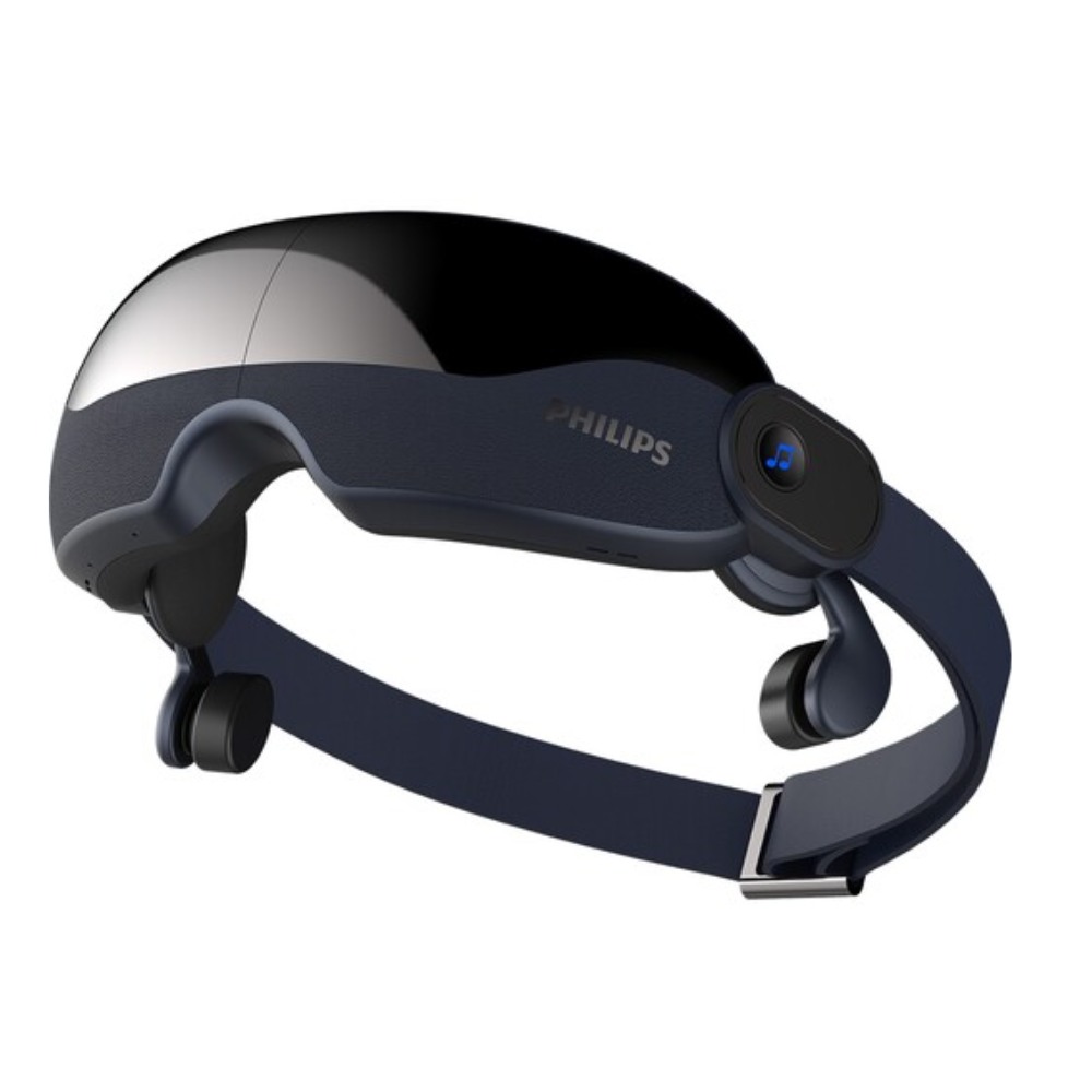 Máy massage mắt Philips PPM2702: Massage 3D, chườm nóng thư giãn