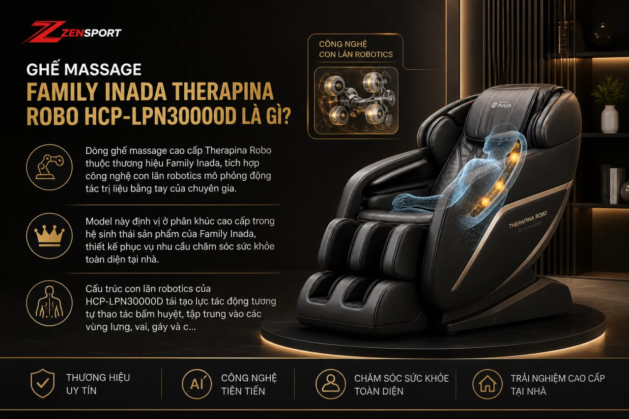 Ghế Massage Family Inada Therapina Robo HCP-LPN30000D Ghế Massage Family Inada Therapina Robo HCP-LPN30000D là gì