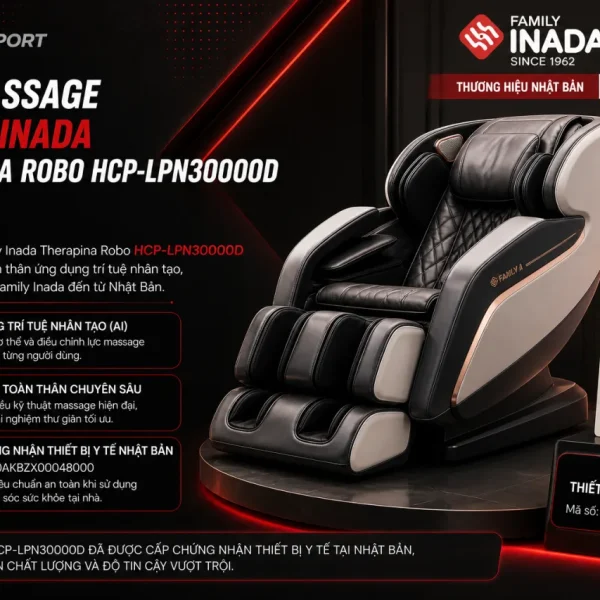 Ghế Massage Family Inada Therapina Robo HCP-LPN30000D
