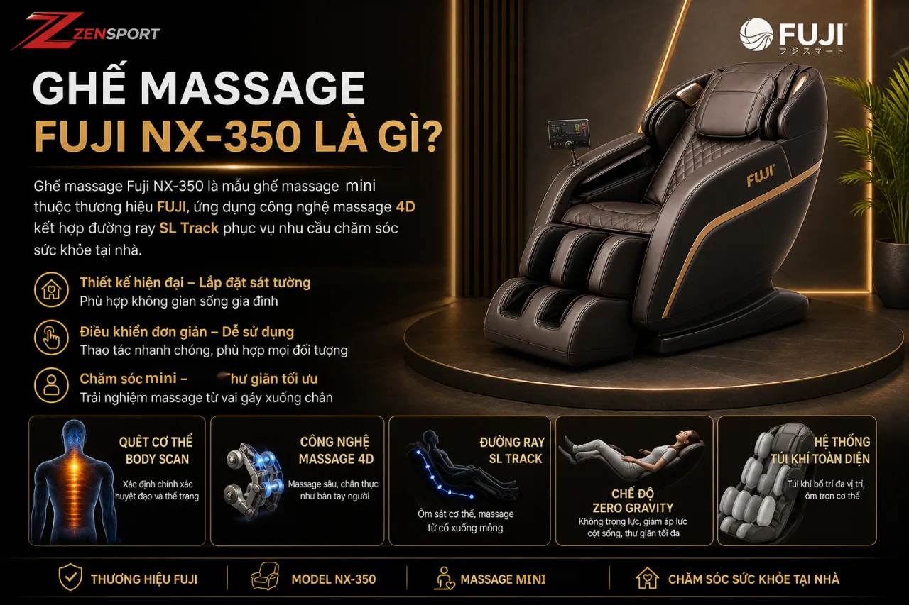 Ghế massage Fuji NX-350 là gì?