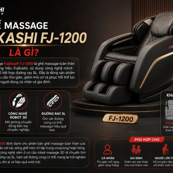 Ghế massage Fujikashi FJ-1200