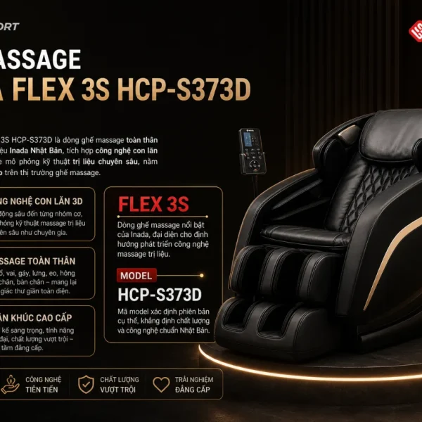 Ghế Massage Inada Flex 3S HCP-S373D