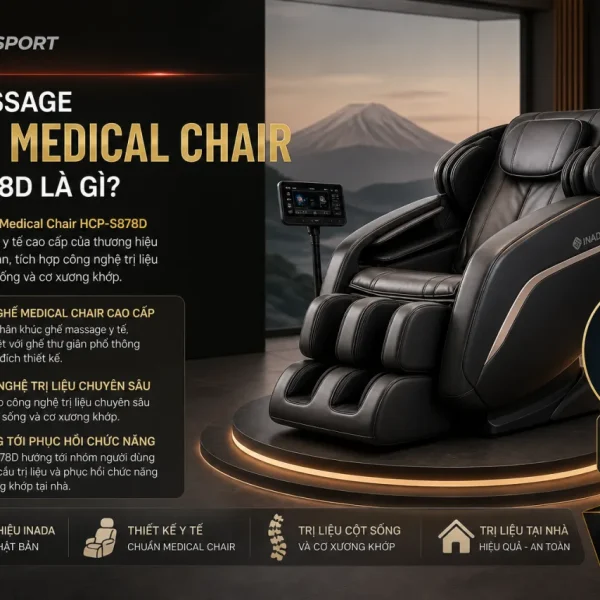 Ghế Massage Inada Medical Chair HCP-S878D
