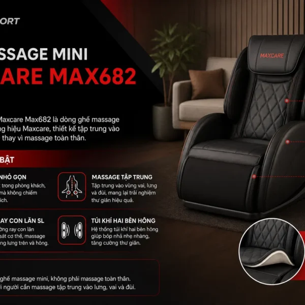 Ghế Massage Mini Maxcare Max682
