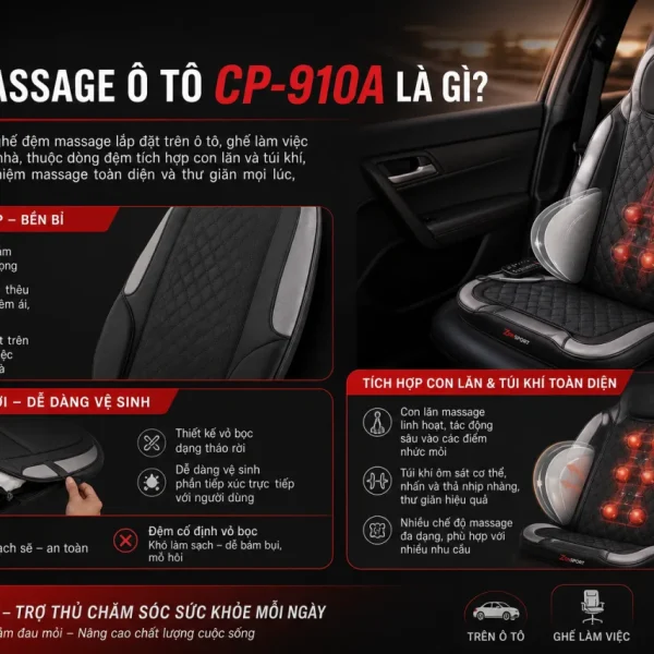 Ghế massage ô tô CP-910A