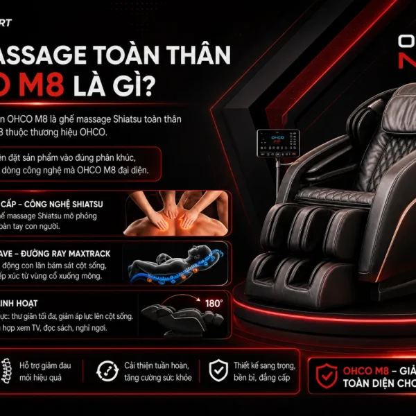 Ghế Massage Toàn Thân OHCO M8