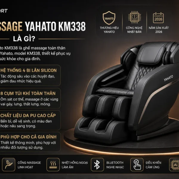 Ghế massage Yahato KM338