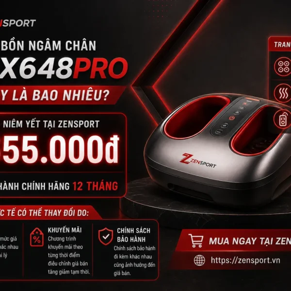 Giá bán Bồn ngâm chân Max648Pro hiện nay là bao nhiêu