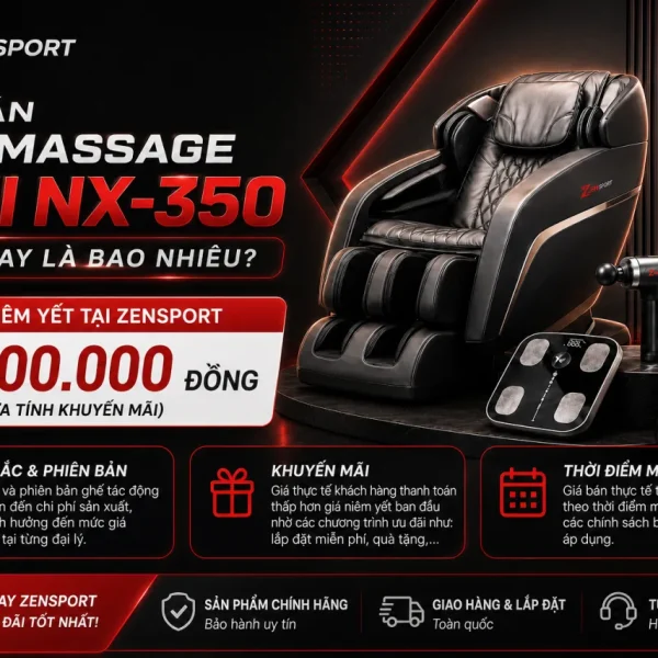 Giá bán Ghế massage Fuji NX-350 hiện nay là bao nhiêu