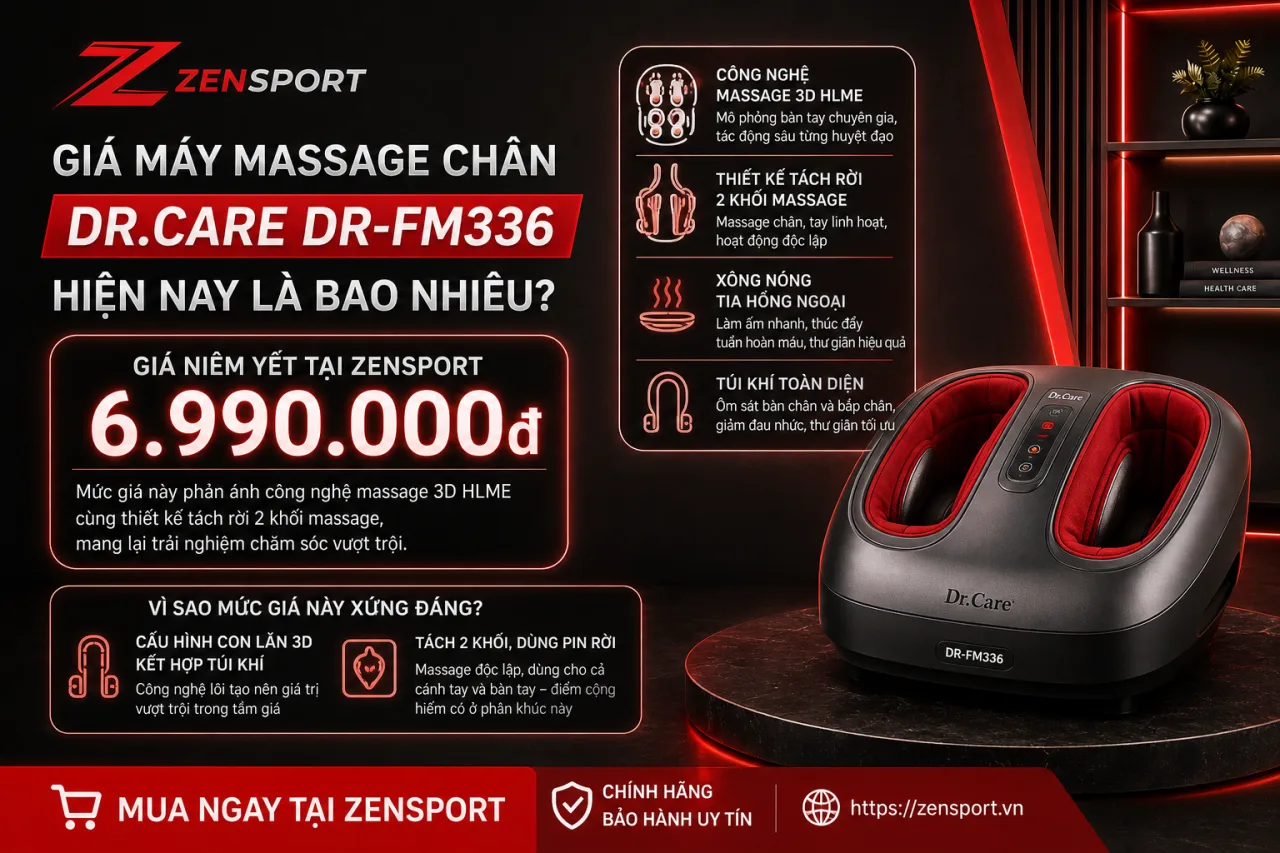 Giá Máy Massage Chân Dr.Care DR-FM336 Hiện Nay Là Bao Nhiêu Giá Máy Massage Chân Dr.Care DR-FM336 Hiện Nay Là Bao Nhiêu