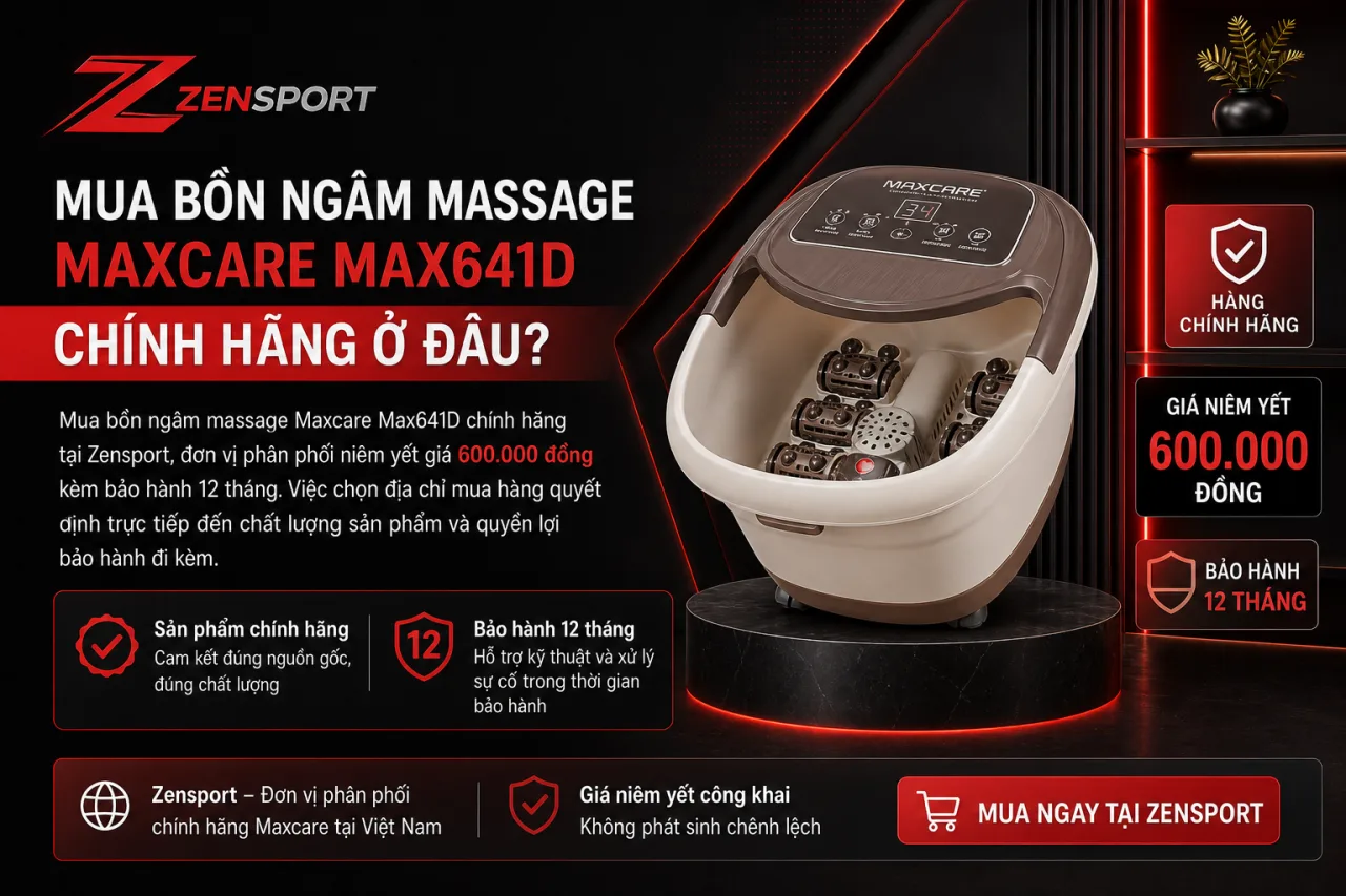 Mua bồn ngâm massage Maxcare Max641D chính hãng ở đâu Mua bồn ngâm massage Maxcare Max641D chính hãng ở đâu